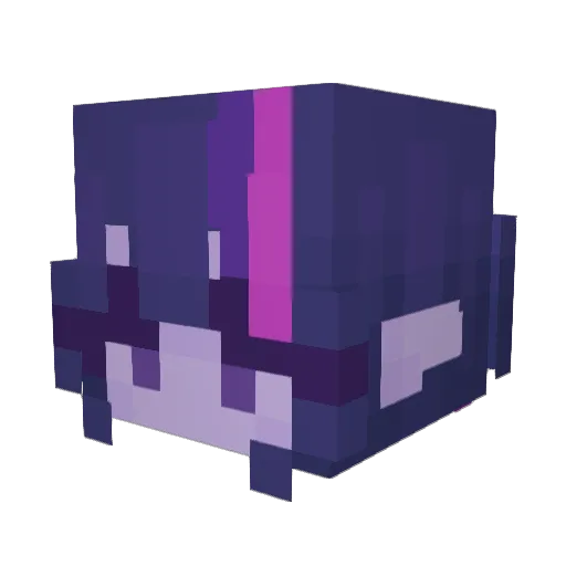 biney01 Minecraft avatar head, 3D render