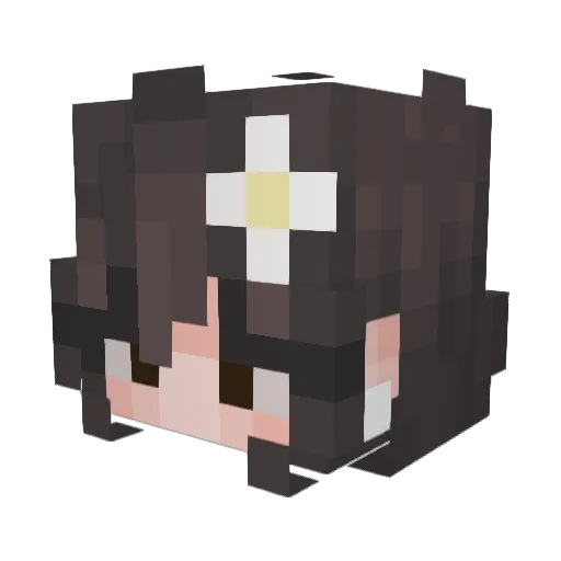 bingbongstar Minecraft avatar head, 3D render
