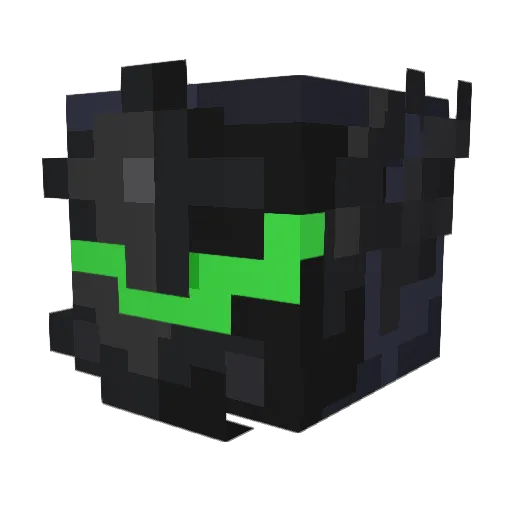 bingbongsullivan Minecraft avatar head, 3D render