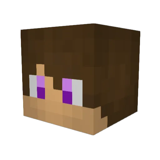 bingchilling_heh Minecraft avatar head, 3D render