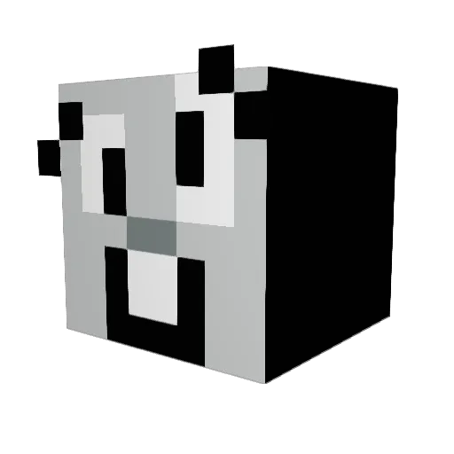 bingis22 Minecraft avatar head, 3D render