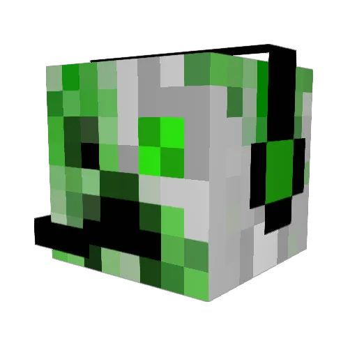 bingo5387 Minecraft avatar head, 3D render