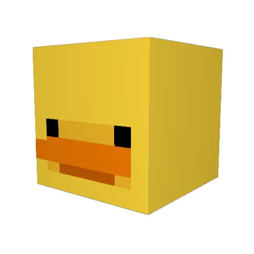 bingos47 Minecraft avatar head, 3D render
