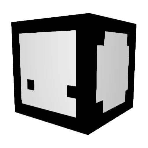 binsend Minecraft avatar head, 3D render