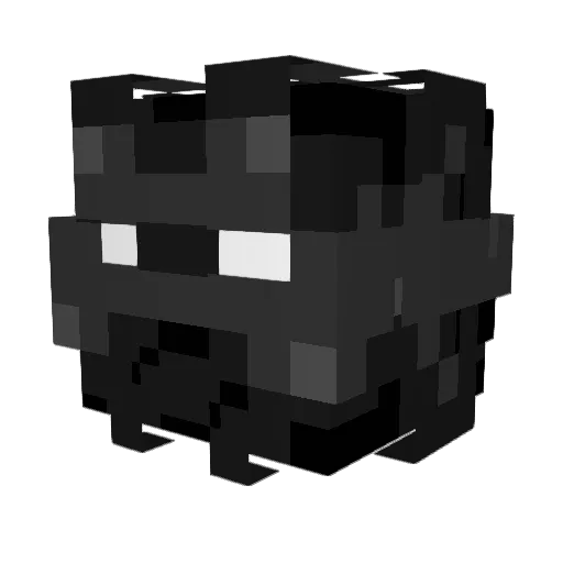binsuwaif Minecraft avatar head, 3D render