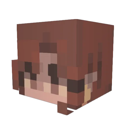 bintang13052 Minecraft avatar head, 3D render