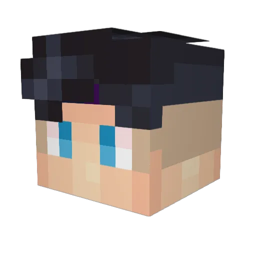 biodoener2 Minecraft avatar head, 3D render