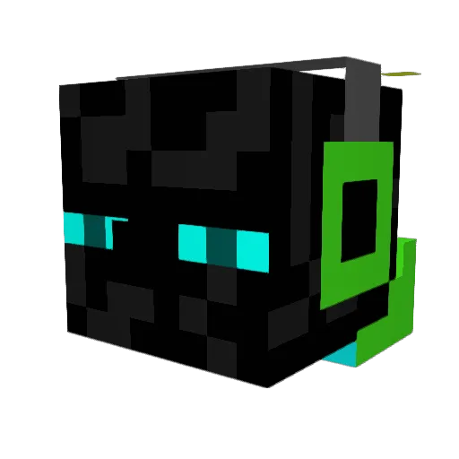 biofryd Minecraft avatar head, 3D render