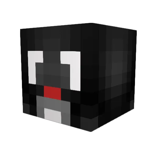 biolog8 Minecraft avatar head, 3D render
