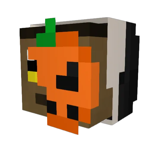 biomis Minecraft avatar head, 3D render