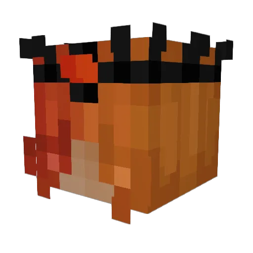 bionic882 Minecraft avatar head, 3D render