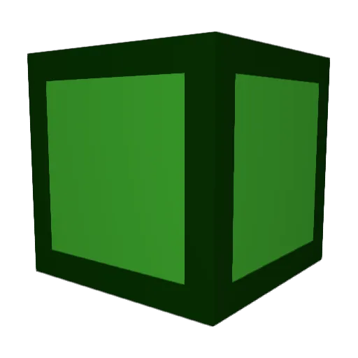 biosfood Minecraft avatar head, 3D render