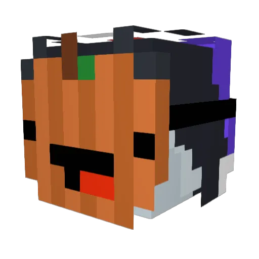 biotic2009 Minecraft avatar head, 3D render