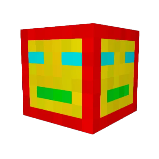 bippy14 Minecraft avatar head, 3D render