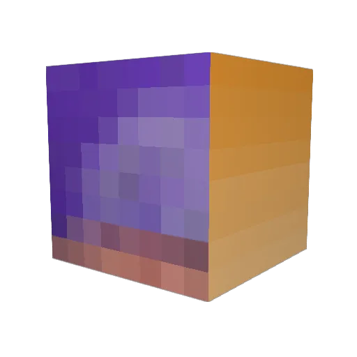 birdlaw Minecraft avatar head, 3D render