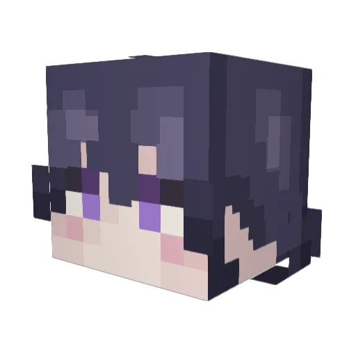 birdly13 Minecraft avatar head, 3D render