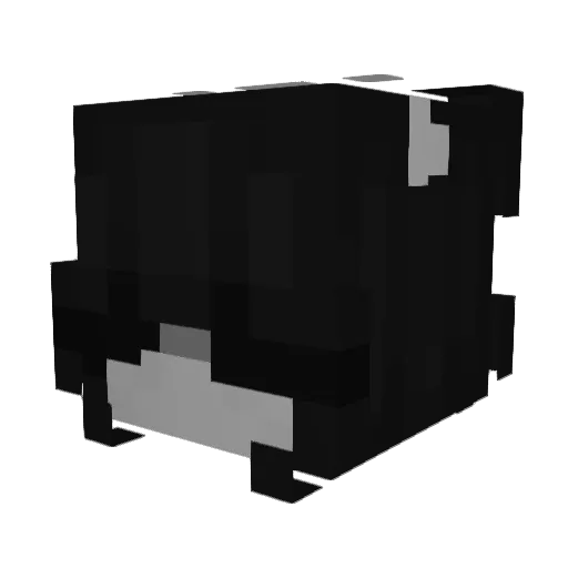 birthathebird Minecraft avatar head, 3D render