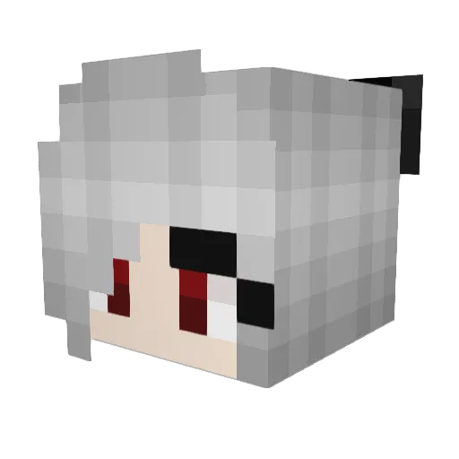 birving14 Minecraft avatar head, 3D render
