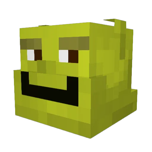 bischoffabi Minecraft avatar head, 3D render