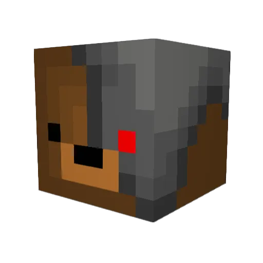 biscuits01 Minecraft avatar head, 3D render