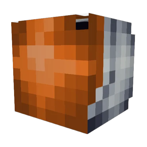 bishop00125 Minecraft avatar head, 3D render