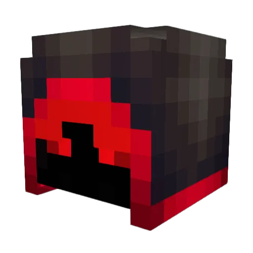 bishop25 Minecraft avatar head, 3D render