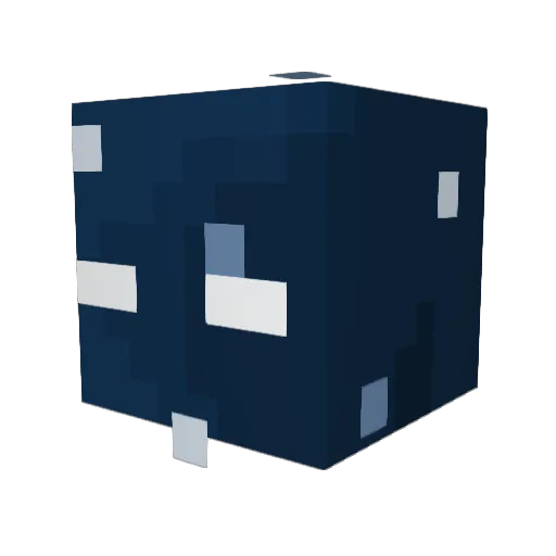 bism0 Minecraft avatar head, 3D render