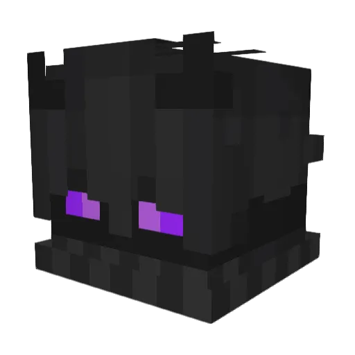 bisquirt Minecraft avatar head, 3D render