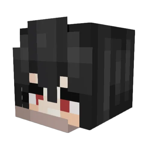 bitango0924 Minecraft avatar head, 3D render