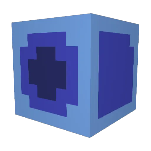 bitcraft8 Minecraft avatar head, 3D render