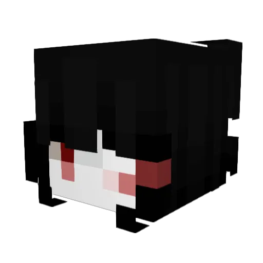 bitmis Minecraft avatar head, 3D render
