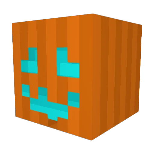 bixbam Minecraft avatar head, 3D render