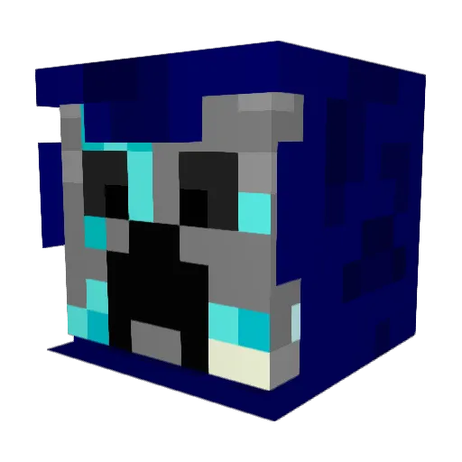 bixent774 Minecraft avatar head, 3D render