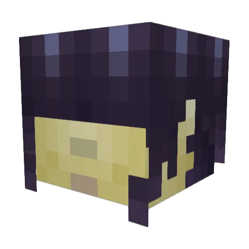 bizza77 Minecraft avatar head, 3D render