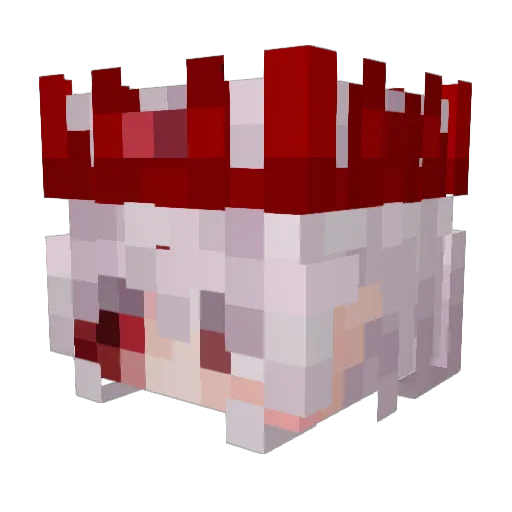 Minecraft-Avatar von bj1m: Kopf als 3D-Render