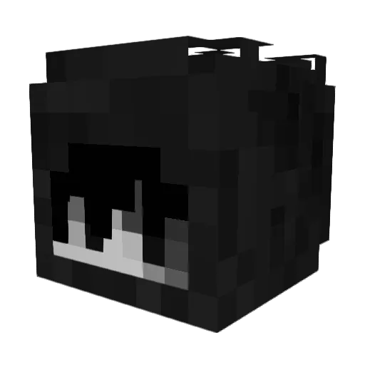bj4alex Minecraft avatar head, 3D render