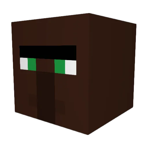 bjarmann Minecraft avatar head, 3D render