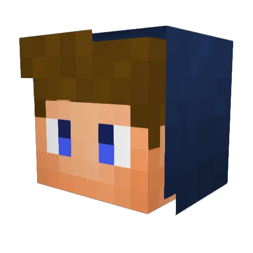 bjarne_23 Minecraft avatar head, 3D render