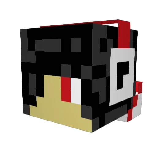 bjorn1984 Minecraft avatar head, 3D render