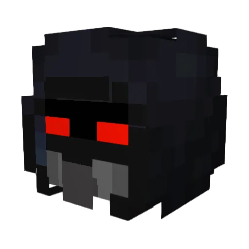 bjursleta Minecraft avatar head, 3D render