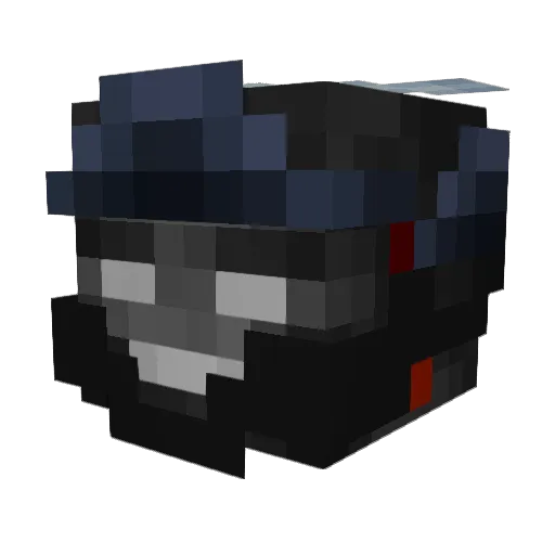 bjvkdaboosy Minecraft avatar head, 3D render