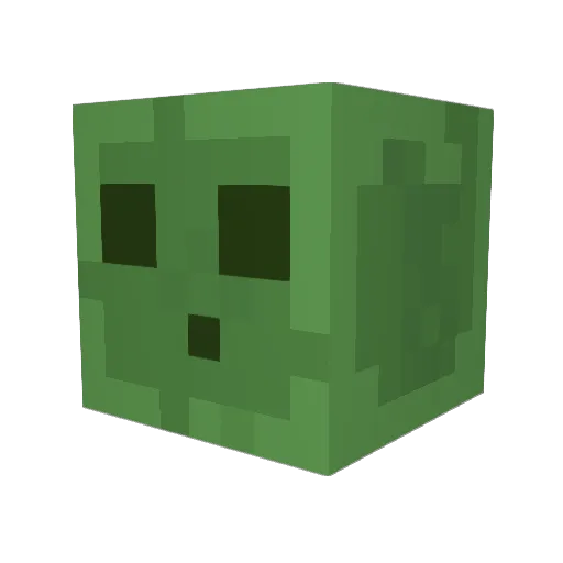 bkmcdonald Minecraft avatar head, 3D render