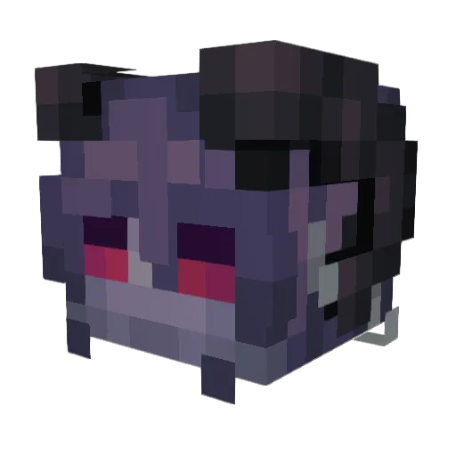bl00dsimple Minecraft avatar head, 3D render