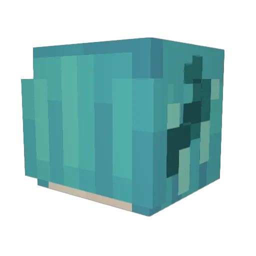 bl1ndobsession Minecraft avatar head, 3D render