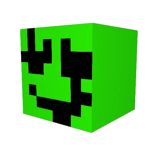 bl4zer_YT Minecraft avatar head, 3D render