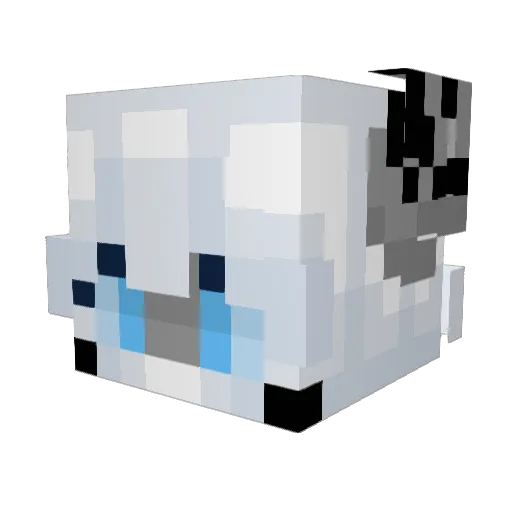 blaLasss Minecraft avatar head, 3D render