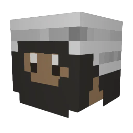 blabar92 Minecraft avatar head, 3D render