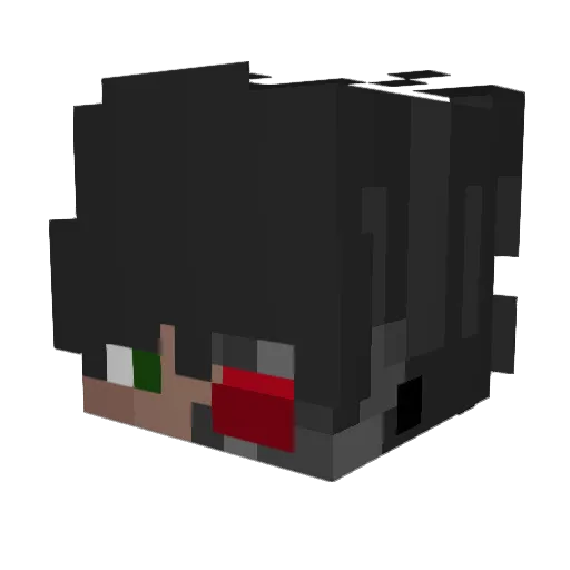 blabliblu1324 Minecraft avatar head, 3D render