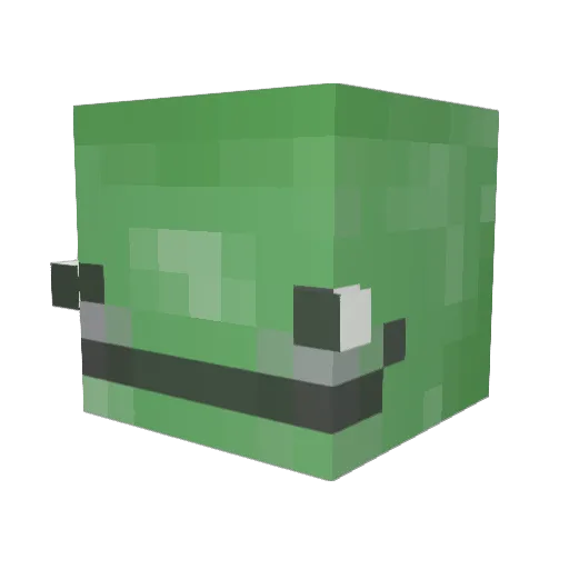 blackArrow8888 Minecraft avatar head, 3D render