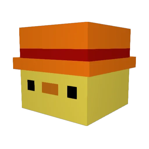 black_bear1130 Minecraft avatar head, 3D render